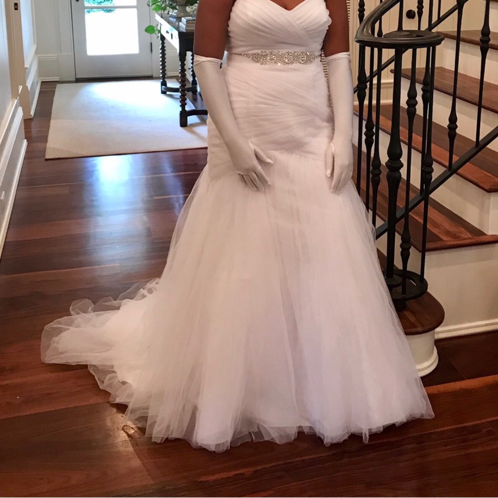 Wedding Dress and Trumpet Slip